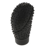 Maxbell 2xCar Silicone Oval Non Slip Gear Head Shift Knob Protector Cover Glove Black