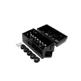 Maxbell 2x 7 Way Trailer Wire Junction Box Camper Truck Proof RV Light Cord Plug