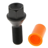 Maxbell Lugnuts 12x1.5 Black Wheel Lug Bolt for BMW Series Cars - Aladdin Shoppers
