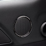 Maxbell 2 Pieces Car Door Audio Speaker Strip Cover Ring For Ford Mustang 2015-2017 - Aladdin Shoppers
