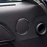 Maxbell 2 Pieces Car Door Audio Speaker Strip Cover Ring For Ford Mustang 2015-2017 - Aladdin Shoppers