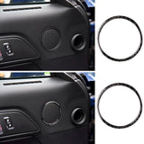 Maxbell 2 Pieces Car Door Audio Speaker Strip Cover Ring For Ford Mustang 2015-2017 - Aladdin Shoppers