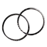 Maxbell 2 Pieces Car Door Audio Speaker Strip Cover Ring For Ford Mustang 2015-2017 - Aladdin Shoppers