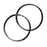 Maxbell 2 Pieces Car Door Audio Speaker Strip Cover Ring For Ford Mustang 2015-2017 - Aladdin Shoppers