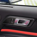 Maxbell 2 Pieces Car Door Handle Bowl Cover Trim For Ford Mustang 2015-2017 - Aladdin Shoppers