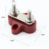 Maxbell Marine Car Vehicles Double Heavy-Duty Terminal Stud Red (M6) Connections - Aladdin Shoppers