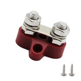 Maxbell Maxbell Car Boat 48V Red Terminal Studs Heavy-Duty With Screw Wires Connected (M8)