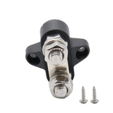 Maxbell Boat DC48V Heavy Duty Double Terminal Stud M8 Power Distribution Block Black - Aladdin Shoppers