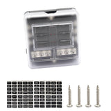 Maxbell 6-Way Blade Fuse Box 32V LED Illuminated Automotive Fuse Block for Car Boat Marine Trike with LED Indicator Light Kit - Aladdin Shoppers
