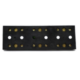 Maxbell Brass Dual Bus Bar Power Distribution Block, 60A DC 32V for Cars Truck Ship - Aladdin Shoppers