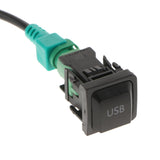 Maxbell 2xSet USB Switch Cable Harness For  Jetta Golf MK6 Passat Beetles