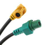 Maxbell 2xSet USB Switch Cable Harness For  Jetta Golf MK6 Passat Beetles