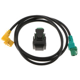 Maxbell 2xSet USB Switch Cable Harness For  Jetta Golf MK6 Passat Beetles