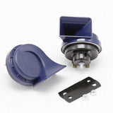 Maxbell 12V Snail Horn Air Horn Double Tone Waterproof Super Loud Blue For Car - Aladdin Shoppers