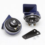 Maxbell 12V Snail Horn Air Horn Double Tone Waterproof Super Loud Blue For Car - Aladdin Shoppers