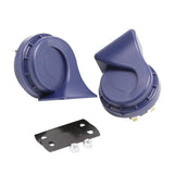 Maxbell 12V Snail Horn Air Horn Double Tone Waterproof Super Loud Blue For Car - Aladdin Shoppers