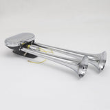 Maxbell Air Horn Dual Trumpet Super Loud 135db Compressor Set Car Truck Train Boat - Aladdin Shoppers