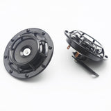 Maxbell Super Loud Blast Tone Grill Mount 12V Electric Compact Car Horn Kit Black - Aladdin Shoppers
