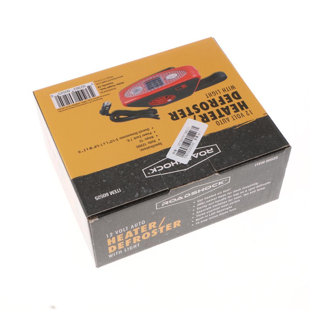 Maxbell Maxbell 12V 150W Car Auto Vehicle Electronic Fan Heater Heating Windshield Defroster