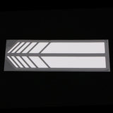 2 PC Left+Right Heated Wing Mirror Glass+2 Line Mirror Stickers for  X5
