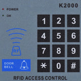 Single Door Access Control Keypad 125kHz Card Reader Door Lock with Cards