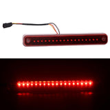 Maxbell 12inch 18 LED Red Housing Single Row Dual Color 3rd Brake Light For GMC 88-98 - Aladdin Shoppers