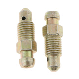 Maxbell 20 Pieces Car Front and Rear 26mm Brake Bleeder Screws M8*1mm