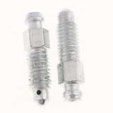 40x M8*1.25 31mm Brake Bleeder Screw+Grease Zerk Fitting Rubber Dust Cover