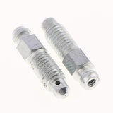 40x M8*1.25 31mm Brake Bleeder Screw+Grease Zerk Fitting Rubber Dust Cover