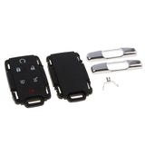 Maxbell Key Fob Keyless Entry Remote Shell Case Pad fits for Chevrolet 6 Bottons - Aladdin Shoppers