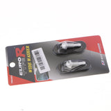 Maxbell 2xCar Vehicle Windshield Spray Nozzle On Front Hood Wiper Washer Spray Silver