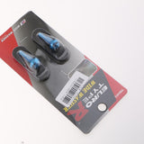 Maxbell 2xCar Vehicle Windshield Spray Nozzle On Front Hood Wiper Washer Spray Blue