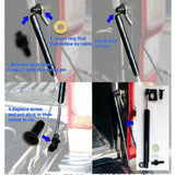 Maxbell Rear Tailgate Assist Durable and Sturdy Damper General-Purpose for Ford Ranger T6 2012-2016 - Aladdin Shoppers