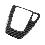 Maxbell 2xCarbon Fiber Gear Shift Panel Decorative Trim For  E90 E92 E93 05-12