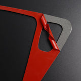 Maxbell 2xCarbon Fiber Gear Shift Panel Decorative Trim For  E90 E92 E93 05-12