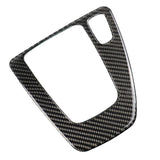 Maxbell 2xCarbon Fiber Gear Shift Panel Decorative Trim For  E90 E92 E93 05-12