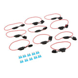 Maxbell 10PCS Car Add-a-circuit Fuse ATM APM Auto 15A Blade Fuse Holder TAP Adapter - Aladdin Shoppers