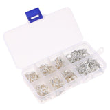 Maxbell 240PCS Non-Insulated Ring U-type Female Terminals Cable Wire Connector Kit - Aladdin Shoppers
