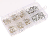 Maxbell 240PCS Non-Insulated Ring U-type Female Terminals Cable Wire Connector Kit - Aladdin Shoppers