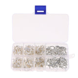 Maxbell 240PCS Non-Insulated Ring U-type Female Terminals Cable Wire Connector Kit - Aladdin Shoppers