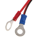 2x 1M 12V Battery Charger Terminal O Ring Connector Cable Output Connecting