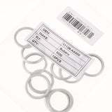 Maxbell 10Pcs Metal Oil Drain Plug Crush Washers Gaskets For Subaru Silver - Aladdin Shoppers