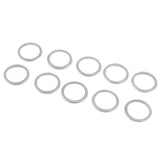 Maxbell 10Pcs Metal Oil Drain Plug Crush Washers Gaskets For Subaru Silver - Aladdin Shoppers