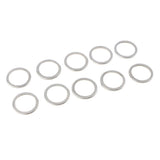 Maxbell 10Pcs Metal Oil Drain Plug Crush Washers Gaskets For Subaru Silver - Aladdin Shoppers