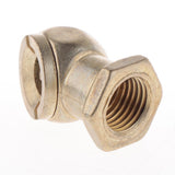 Maxbell 2x1/4" Female NPT Direct Air Line Chuck With Shut-off for Tire Valves Gold