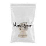 Maxbell Portable Air Chuck Brass Closed Ball 1/4'' Female NPT Air Chuck Gold - Aladdin Shoppers