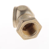 Maxbell 2x1/4" Female NPT Direct Air Line Chuck With Shut-off for Tire Valves Gold