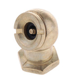 Maxbell 2x1/4" Female NPT Direct Air Line Chuck With Shut-off for Tire Valves Gold