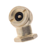 Maxbell 2x1/4" Female NPT Direct Air Line Chuck With Shut-off for Tire Valves Gold