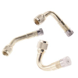 Angled Wheel Tire Tyre Valve Adapter for Motorcycle Car 90 Degree
